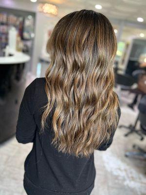 Honey   balayage