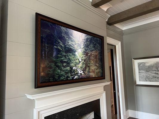 75" Frame TV Installation