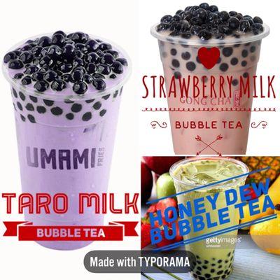 New bubble tea flavors