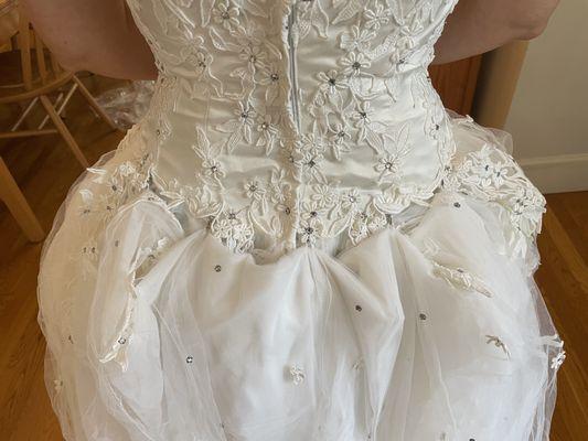 My wedding gown preserved by Carriage Trade in 1995! Amazing job, looks like new!