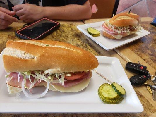 Huge Italian sub