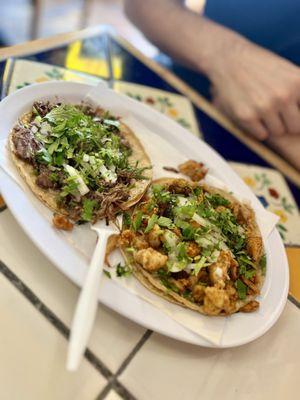 Barbacoa Taco, Chicken Taco