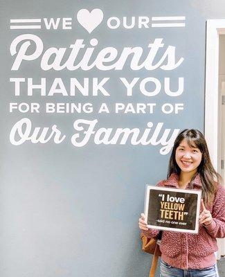 We truly appreciate our patients a lot!!!