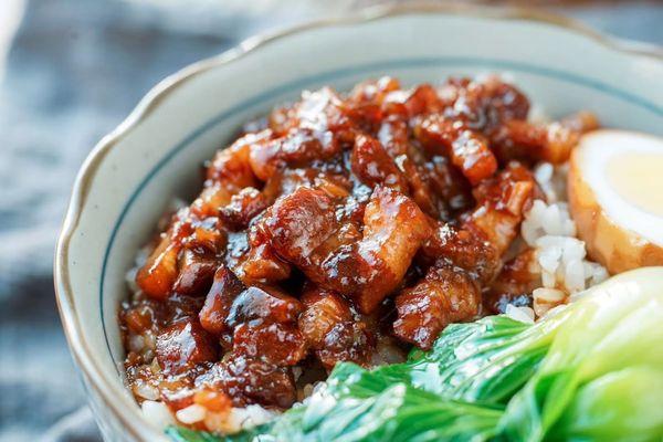 Braised pork rice