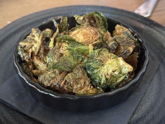 Side order of crispy Brussels sprouts