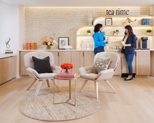 Our Tea Bar brings hospitality to the doctor's office.