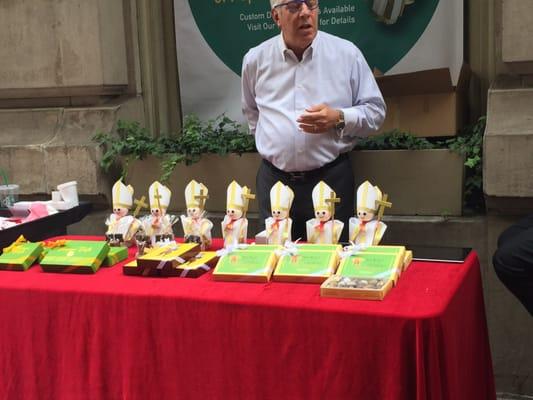 Special chocolate for the pope