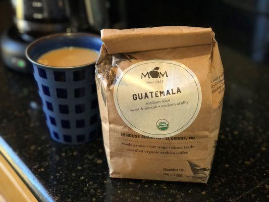 Guatemalan coffee beans