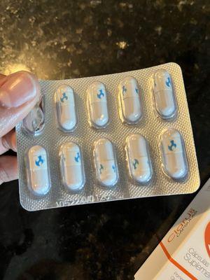 I took one pill and then noticed I was only given 10.