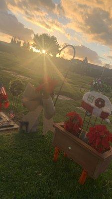 Christmas at memory Garden- one of my favorite cemetery's always beautiful views