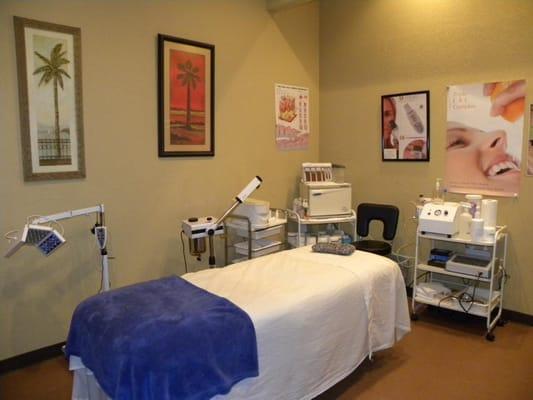 Touch Discount Day Spa has multiple facial rooms at both locations,