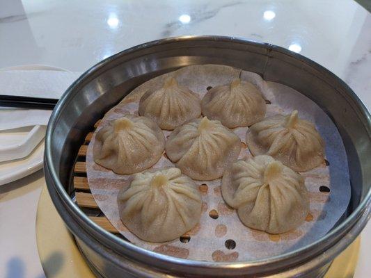 Xiao long bao ...hmm. looks like I just got 7.  Missing one