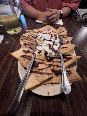 Ice cream nachos