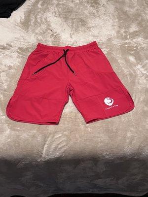 Support is Free Red Workout Shorts