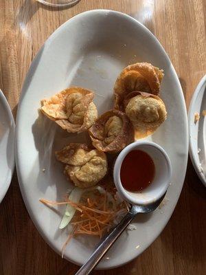 Crispy wontons