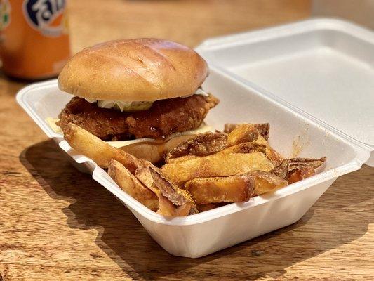 The Nashville Chicken Sandwich