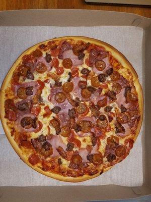 All Meat Pizza