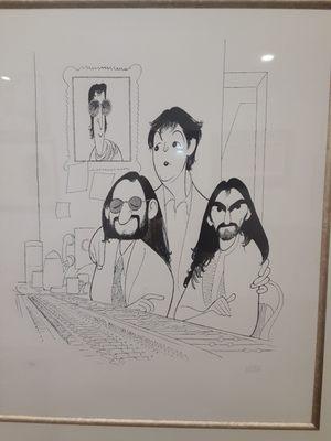 Al Hirschfeld - Beatles Anthology