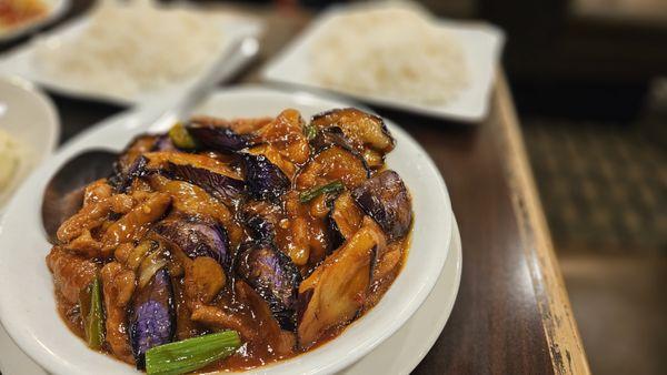 Eggplant with Garlic Sauce 鱼香茄子