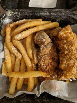 Chicken strip meal