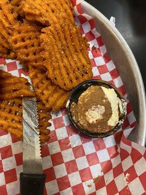 Sweet Potato Fries and Cinnamon Butter