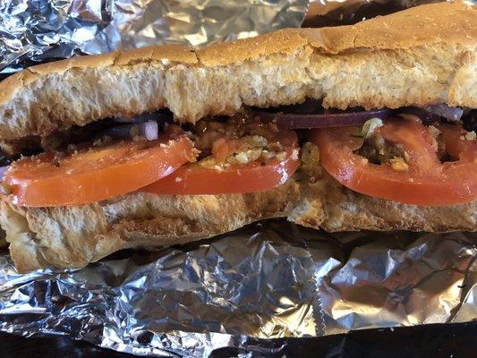 BBQ tempeh without cheese