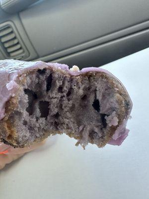 Blueberry Donut w Blueberry Glaze