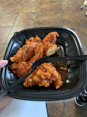 Honey BBQ tenders