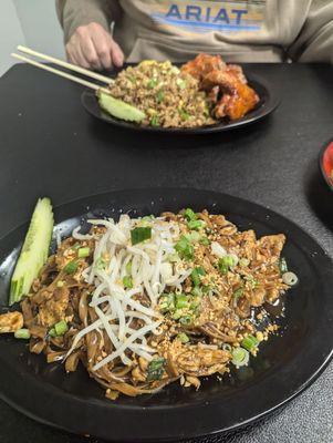 Pad Thai and Chicken Wing Special