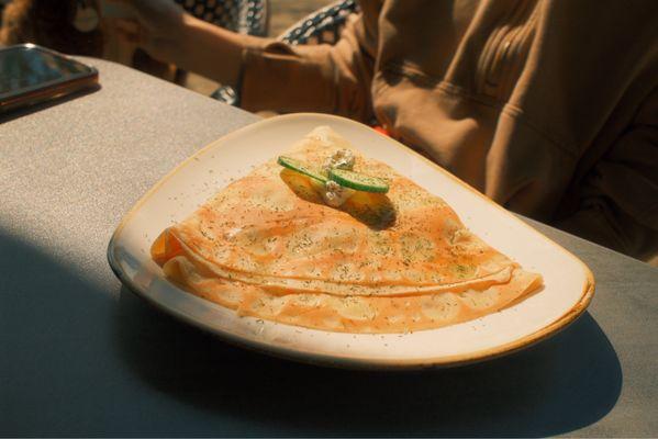 Salmon Crepes