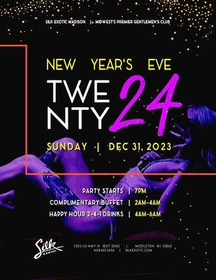 NYE at Silk Madison!