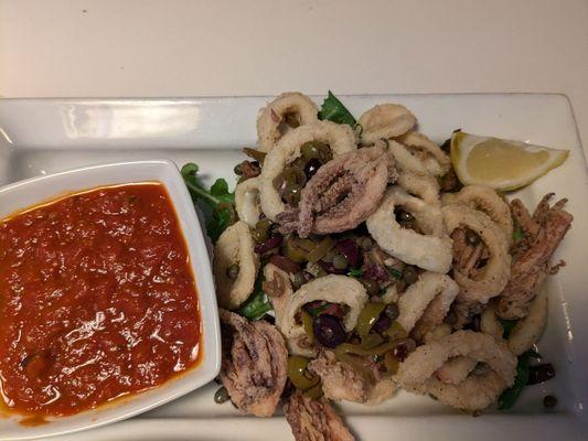 Sicilian calamari