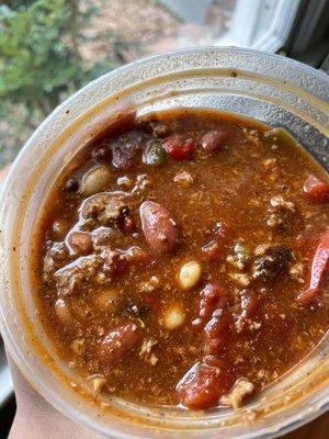 My Dad's Turkey Chili