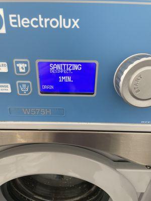 Sanitizing machine