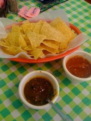 Chips and Salsa with every meal