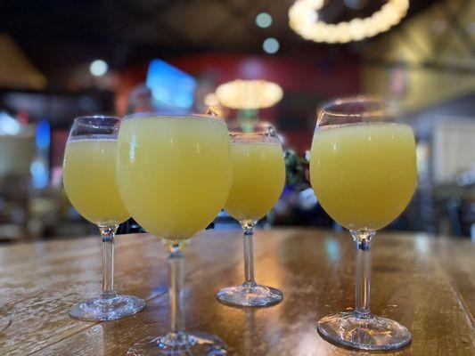 Mimosas for four!