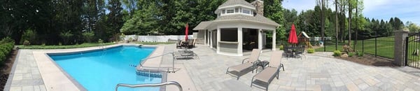 Outdoor area created in 2013 by Brennan Landscaping