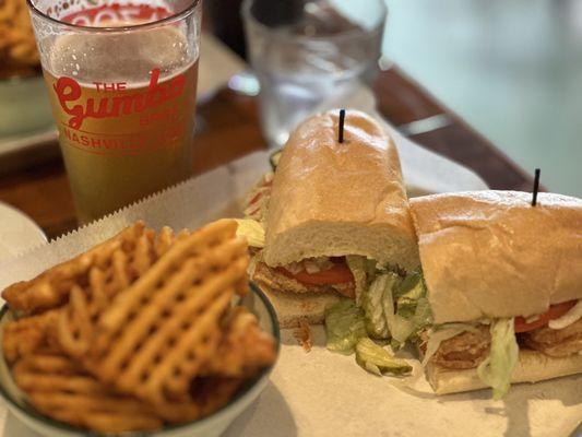 Fried Shrimp Po Boy