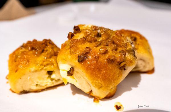 Walnut cream cheese bread