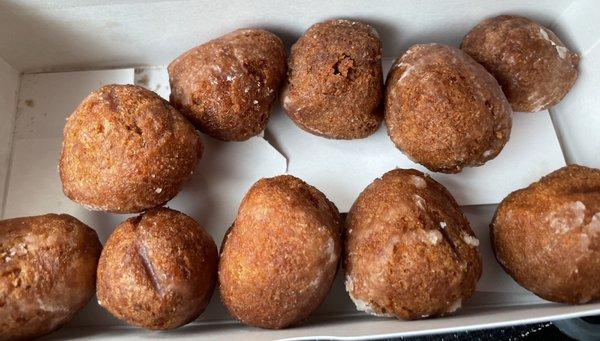 Pumpkin donut holes