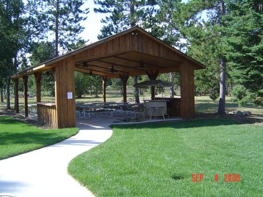 Picnic pavilion