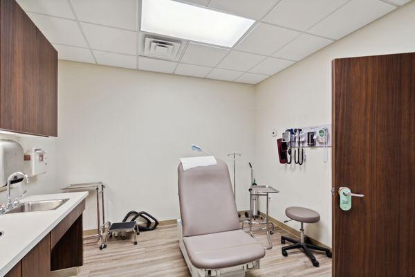 Indio exam room