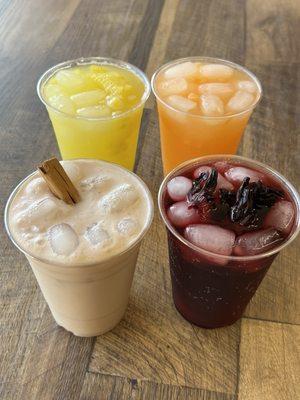 Jamaica Horchata Aguas frescas  originales