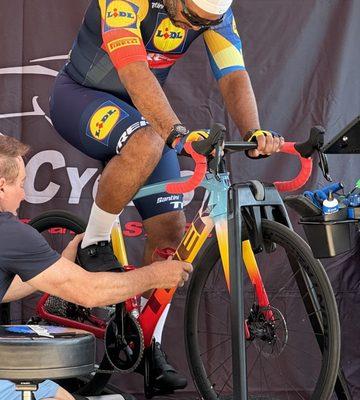 Bike Fitting Clinic at Trek in Santa Clarita, CA.