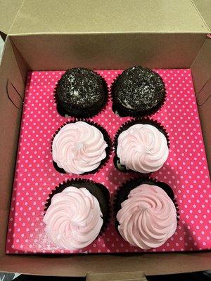 4 Pink/Chocolate & 2 Cookies & Cream