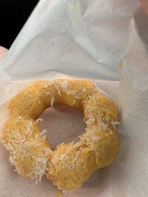 Mango Donut w/coconut