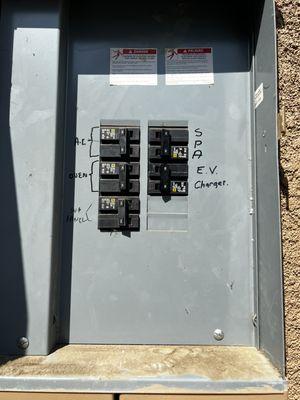 50 amp circuit breaker for EV Charger