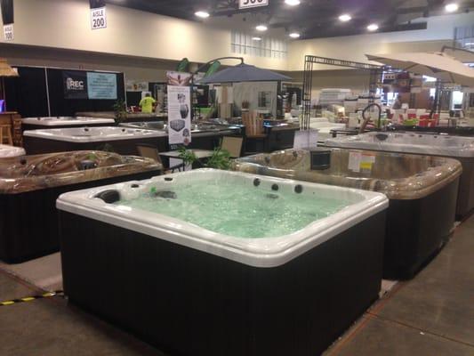 More Hot Tubs at the Home Show!