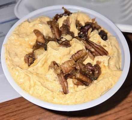 Pumpkin Fluff w/ candied pecans