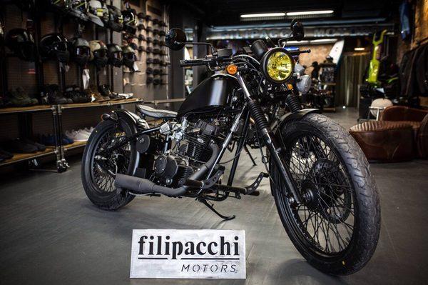 Filipacchi Motors - Custom Cleveland CycleWerks Heist